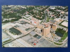 Alte Ansichtskarte: Miller Brauerei, Milwaukee, USA 1970