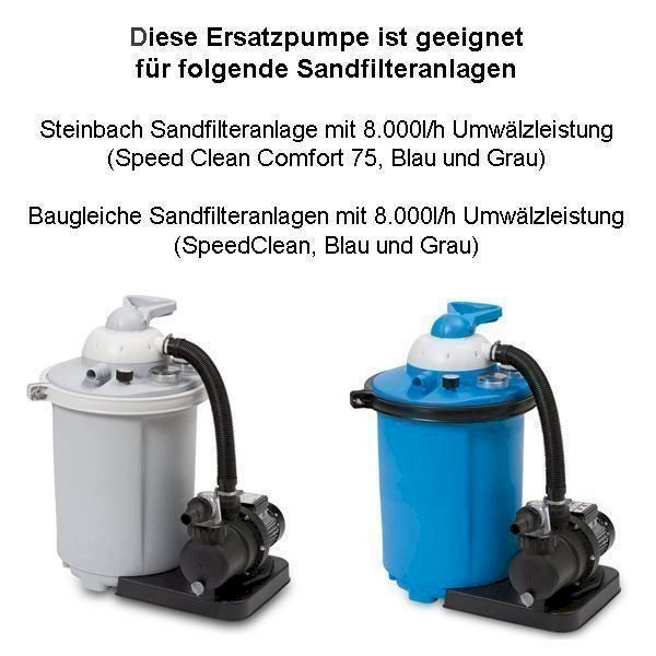 Pumpen & Teile: Steinbach SPS 100-1 Poolpumpe 9,5m – Neu und originalverpackt aus Bottighofen von zaap 3