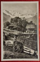 Aeschi, Landschaft mit Blüemlisalp 1929