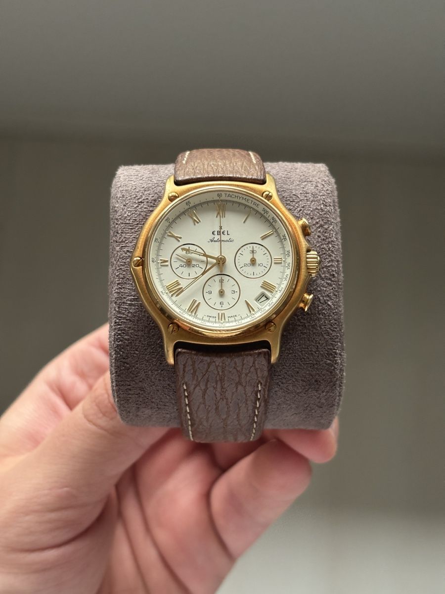 Ebel Orologi: Ebel 1911 Chronograph - 18K Gold - Full Set – Usato da Niederglatt ZH venduto da per_sxj8 1