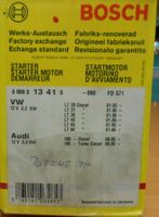 Anlasser für Young + Oldtimer VW + Audi