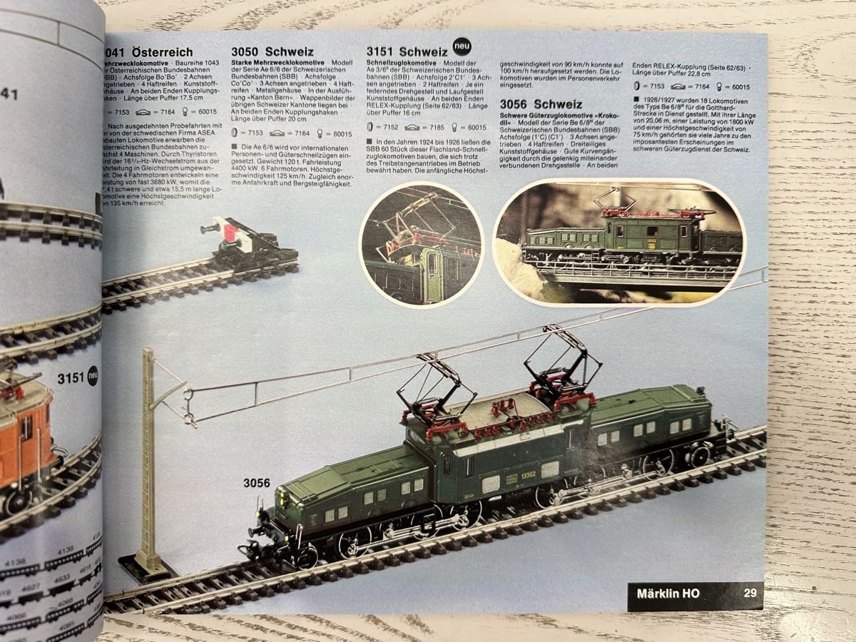Märklin Documenti: Märklin Katalog 1979 D – Usato da Lupsingen venduto da New-Haven 2