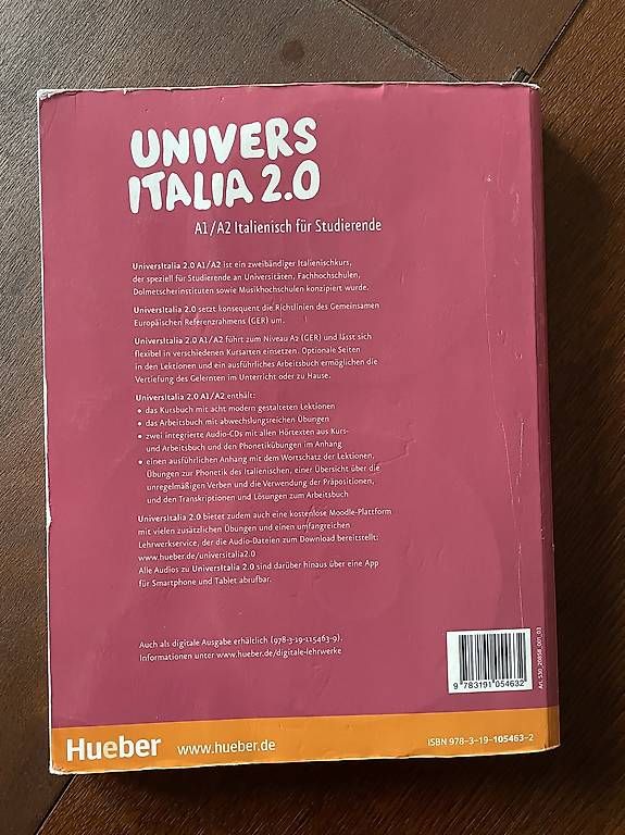 Libri: Univers Italia 2.0 – Usato da Basel venduto da Pia.Mi 1
