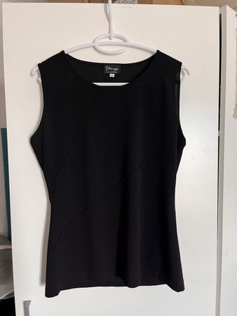 Bluse Blue Eyes Damen Grösse 2 Schwarz Neu