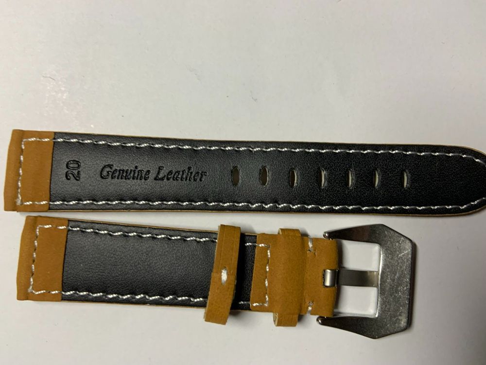 Bracciali & Braccialetti: Leder Uhrband 20mm – Nuovo (secondo la descrizione) da Winterthur venduto da UncleMikha-el 2