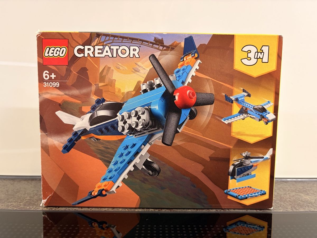Lego Kit di costruzioni: LEGO Creator 3in1 Set 31099 Flugzeug Hubschrauber 6+ – Usato da Pfäffikon SZ venduto da Babygeschenkidee 2