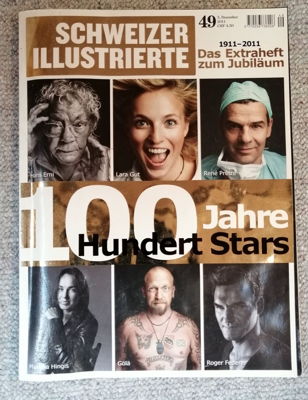 Riviste & Magazine: Schweizer Illustrierte Sonderheft Jubiläum 1911-2011 – Usato da Oberriet SG venduto da Atir47