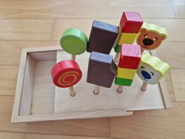 Holzspielzeug Glace guter Zustand