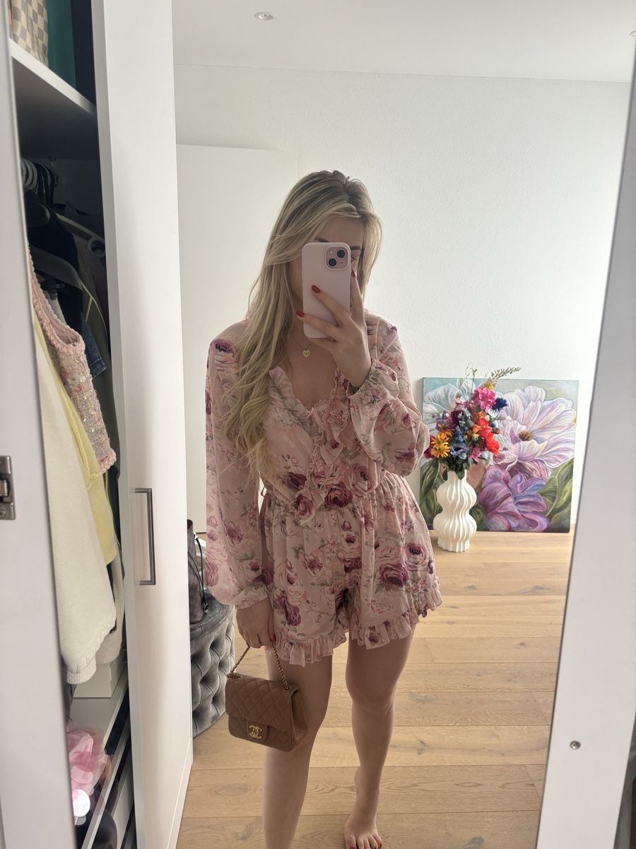 Tute: Sommerliches Jumpsuit mit Blumenmuster, Grösse 36 – Usato da lenzburg venduto da naemi30 3