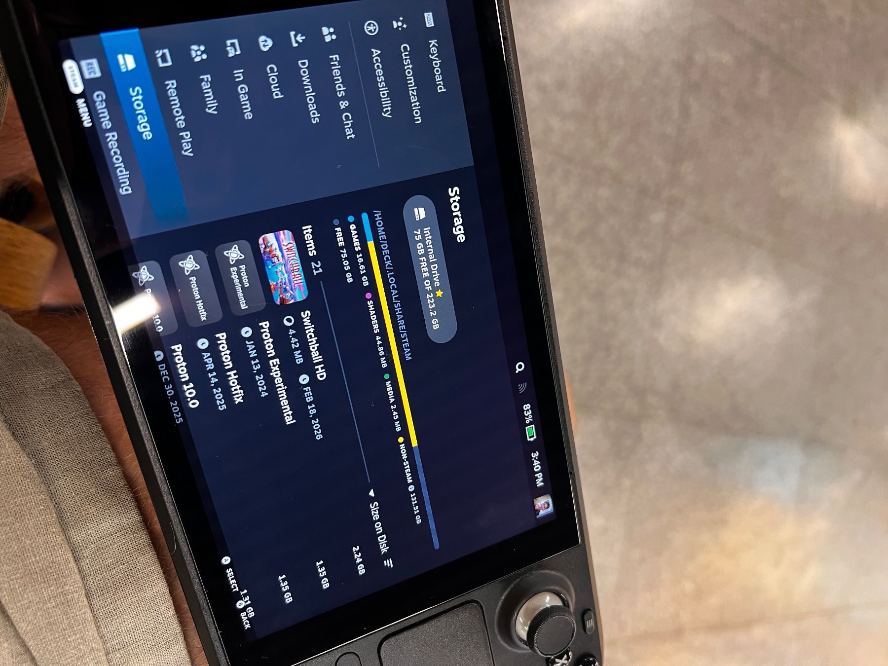Valve Konsolen: Steam Deck LCD 256 GB – Gebraucht aus Basel von ger_msq8 1
