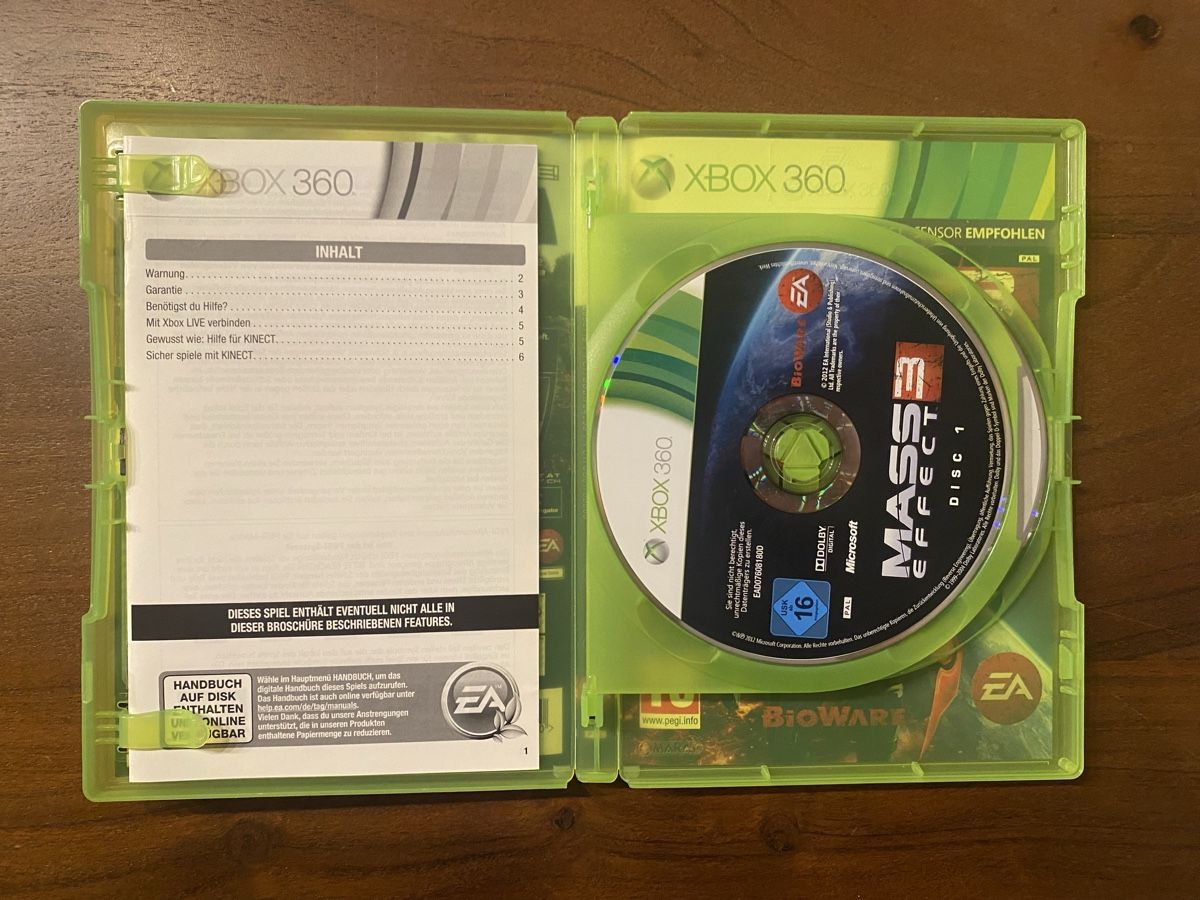 Microsoft Giochi: Mass Effect 3 für Xbox 360 – Usato da Thunstetten venduto da Virus_33 1