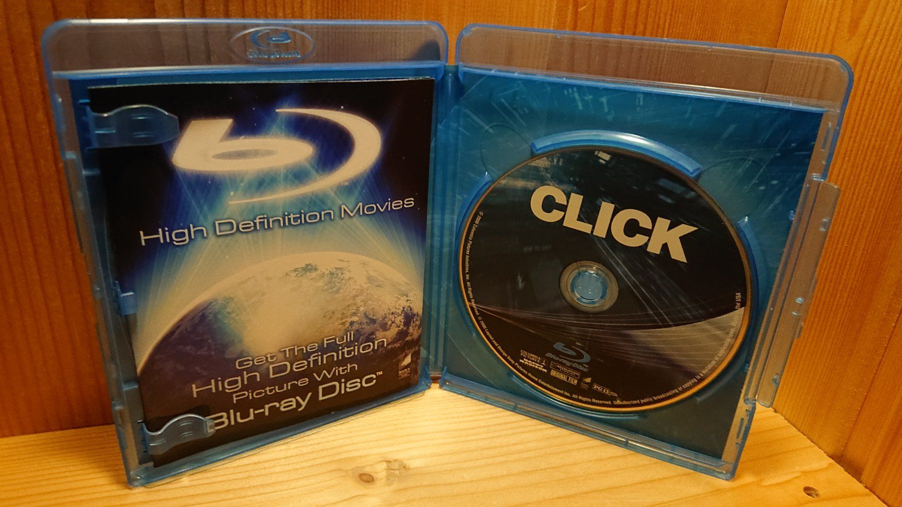 Tous les DVDs: CLICK Blu-Ray Ländercode A – D'occasion à Wilderswil par Exebub 4