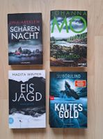 4x Krimi, Romane