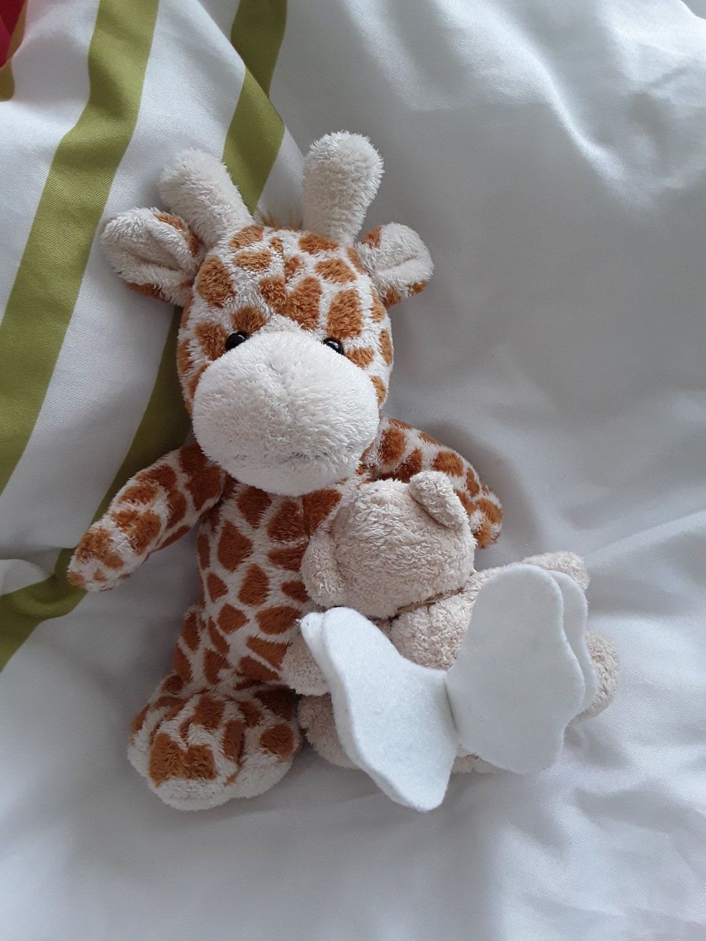 Giocattoli: Kleine Stoffgiraffe und Bärli – Usato da Wattwil venduto da tannenmeise73 1