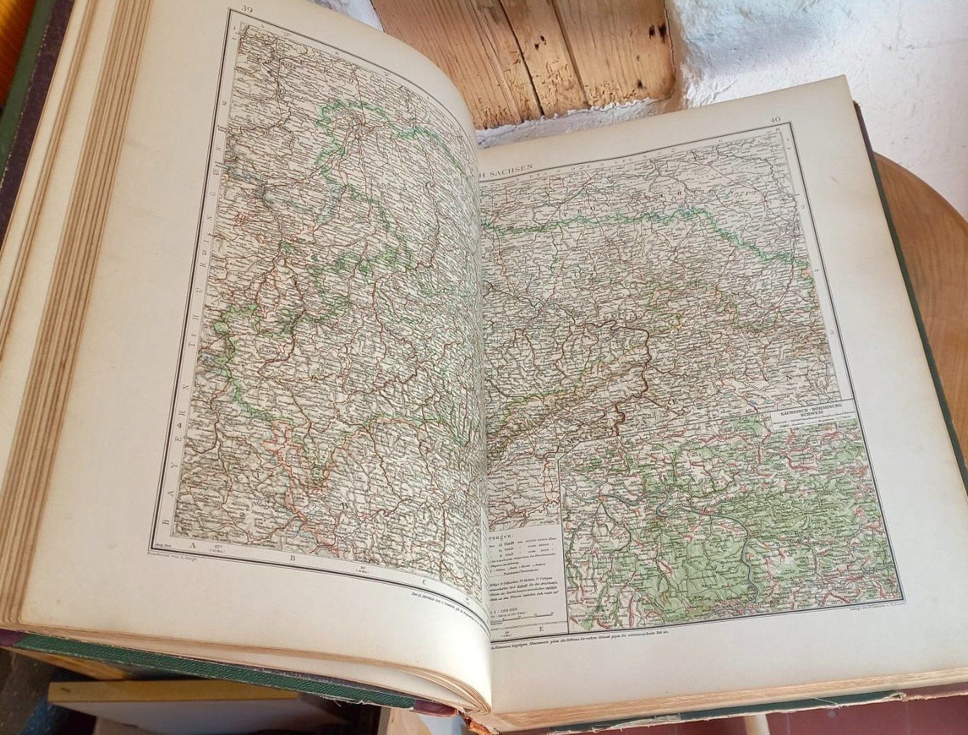 Cartine & Atlanti: Andrees Handatlas 4. Auflage 1901 – Usato da Burgdorf venduto da glasrabe01 4