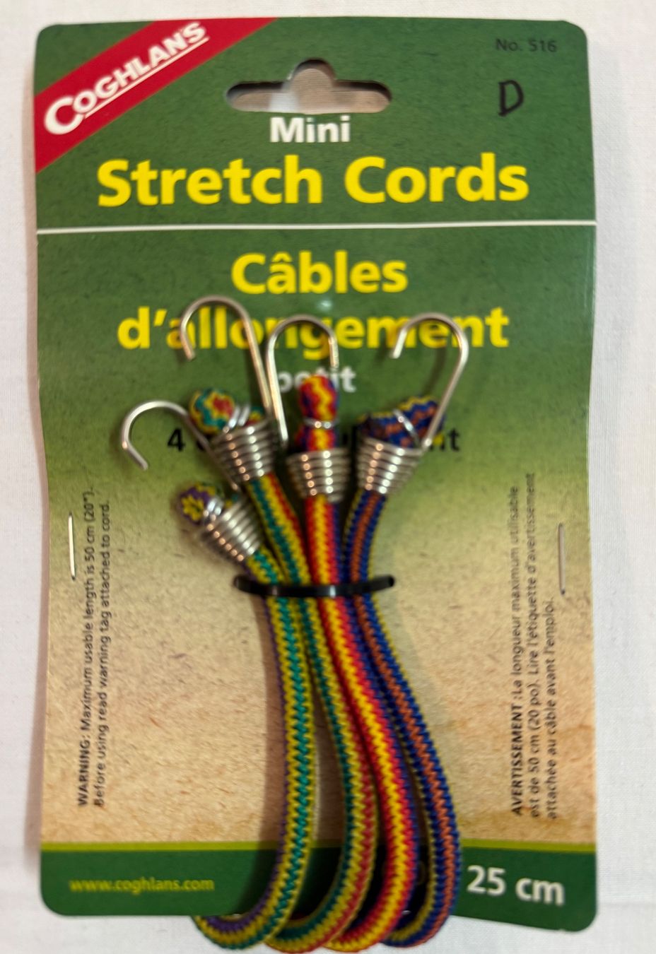 Corde: Spanngummi / Gummizug 25 cm Set 4 Stück – Nuovo e nell'imballaggio originale da Wil SG venduto da Midaco