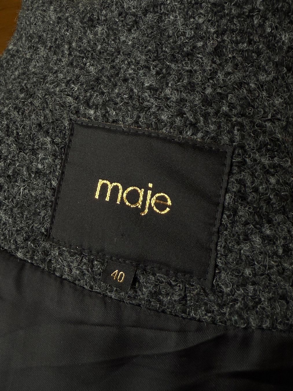 Maje Cappotti: Maje Mantel Jacke Gr. M-38/40 – Usato da Winterthur venduto da tim_cl8x 3