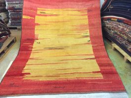 Signierter Gabbeh Orientteppich aus Persien! Gereinigt! N 19