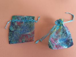 200x Beutel Geschenkpackung Cameleon-Organza - Sachet cadeau