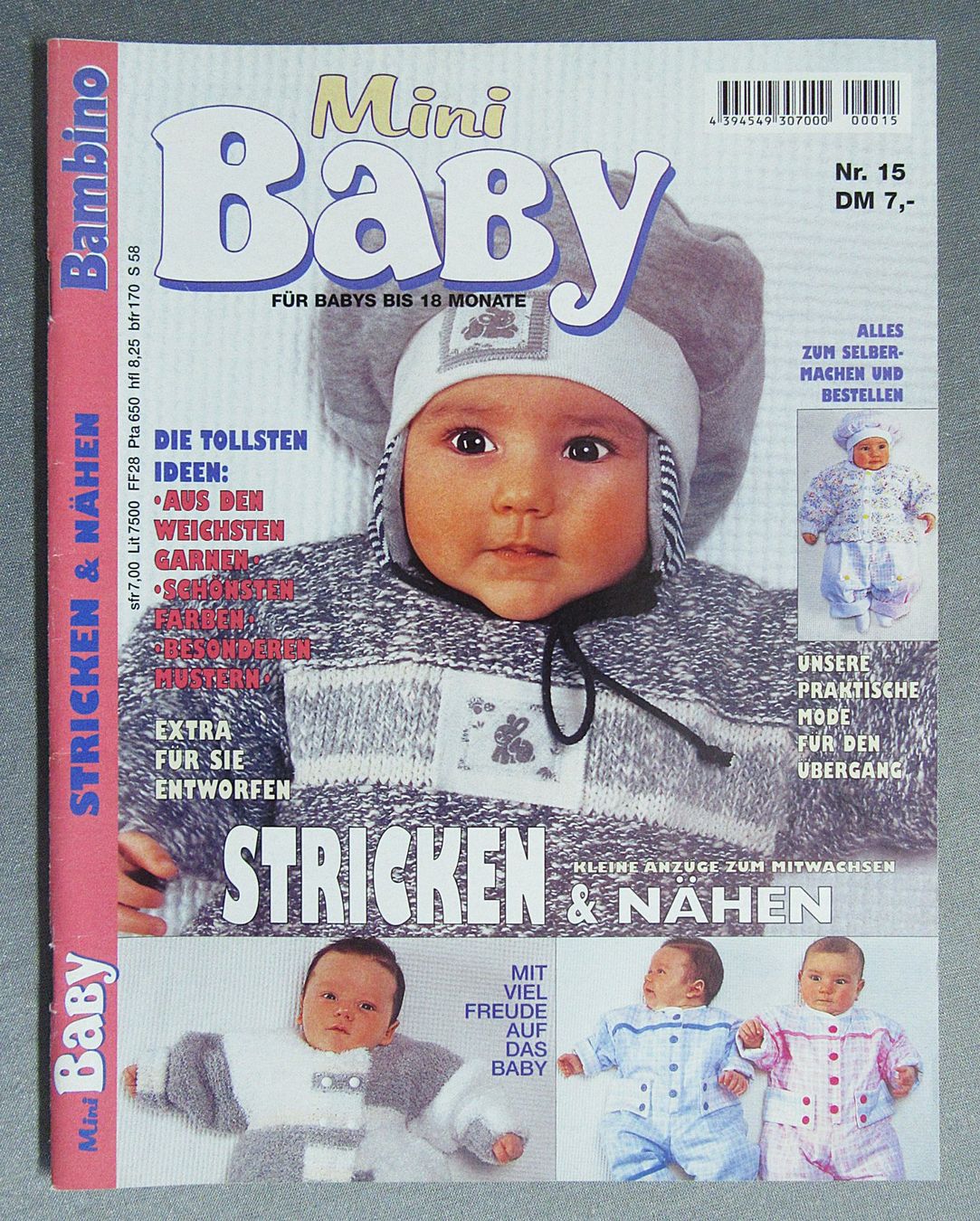 Riviste & Magazine: Strickheft Bambino - Mini Baby - Stricken & Nähen – Usato da Auenstein venduto da Padabimbim