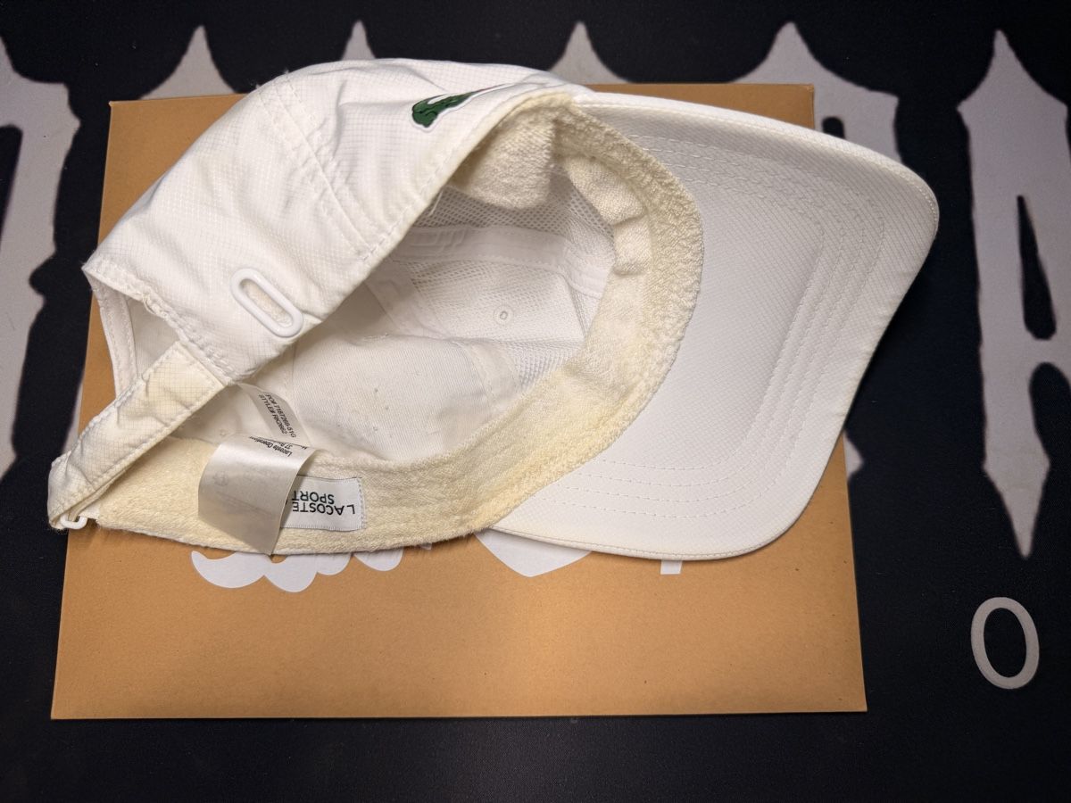 Lacoste Altro in  Abbigliamento & Accessori: Lacoste Cap weiss gebraucht – Usato da Visp venduto da locosshop 1