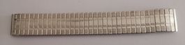 Bracelet acier argenté "Fixo-Flex-S", montre D/H, 17,96mm