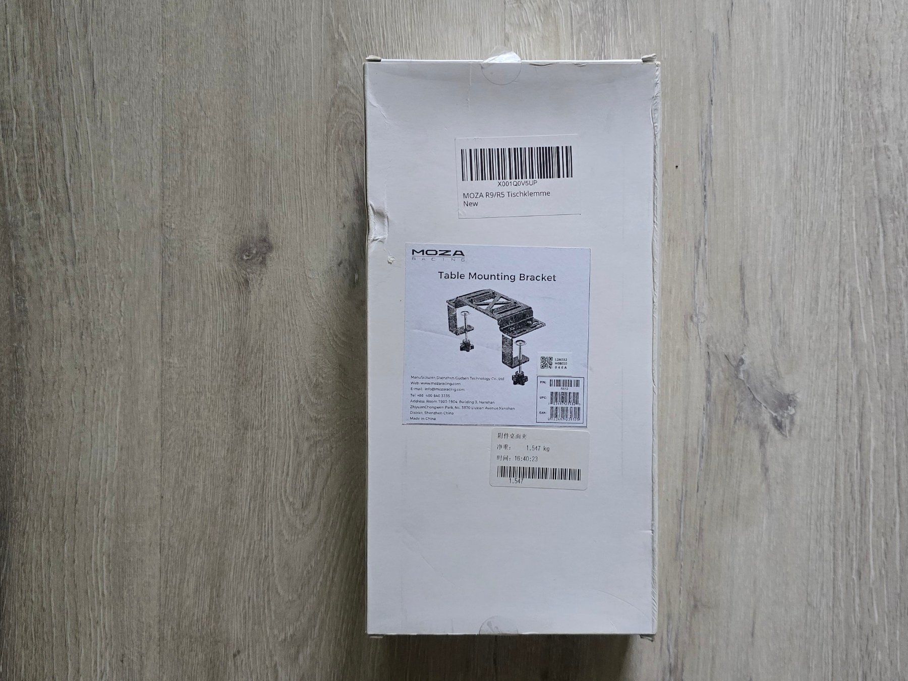 Moza Racing Controller: Moza Table Clamp – Neu und originalverpackt aus Lodrino von LeoOliv