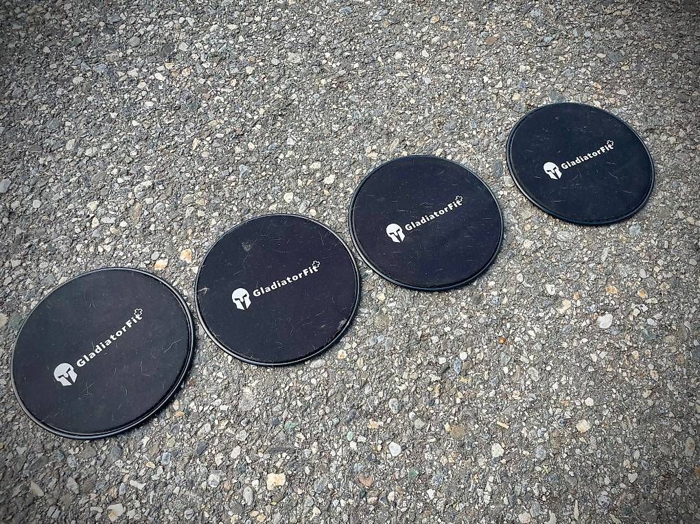Hometrainer: GladiatorFit Core Sliders - 2 Paar – Usato da Chur venduto da jol_knw6