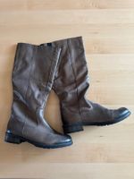 Damen Stiefel Leder braun Grösse 36 neuwertig