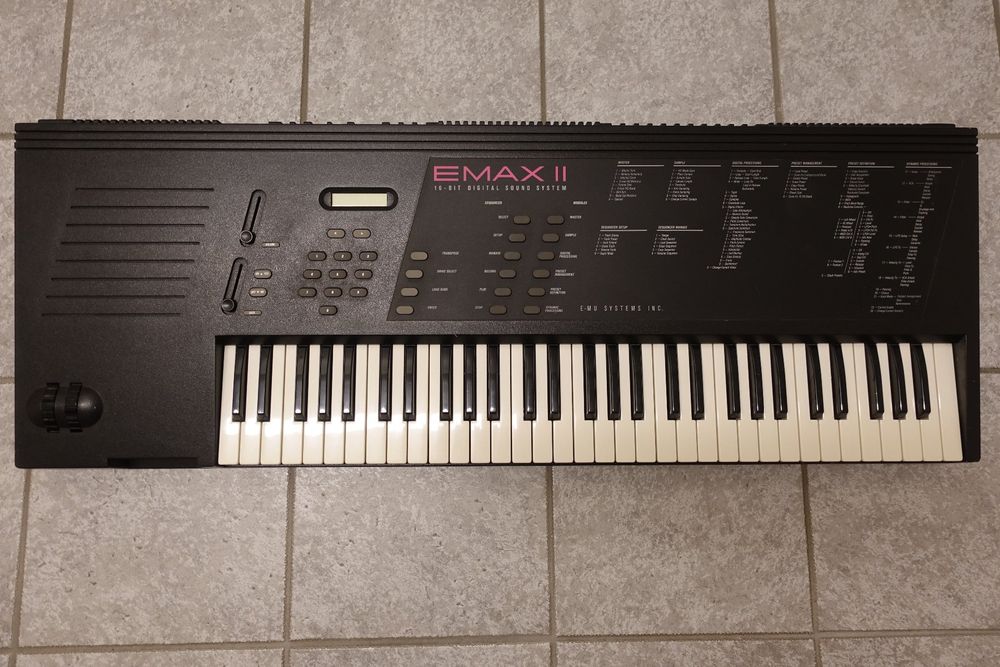 Sampler E-MU EMAX 2 / 16 Bit / 2MB RAM (Gebraucht) in Root für CHF 420 ...
