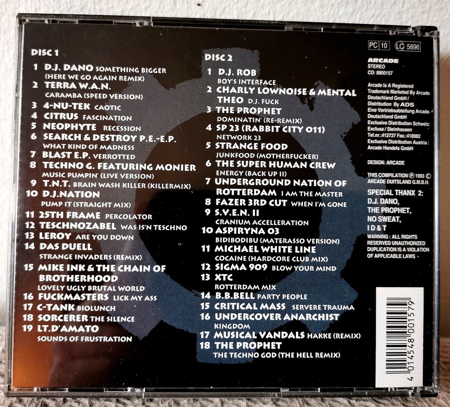 CD: Thunderdome II - "Judgement Day" - 2CD – Usato da Basel venduto da Scarrabus 2