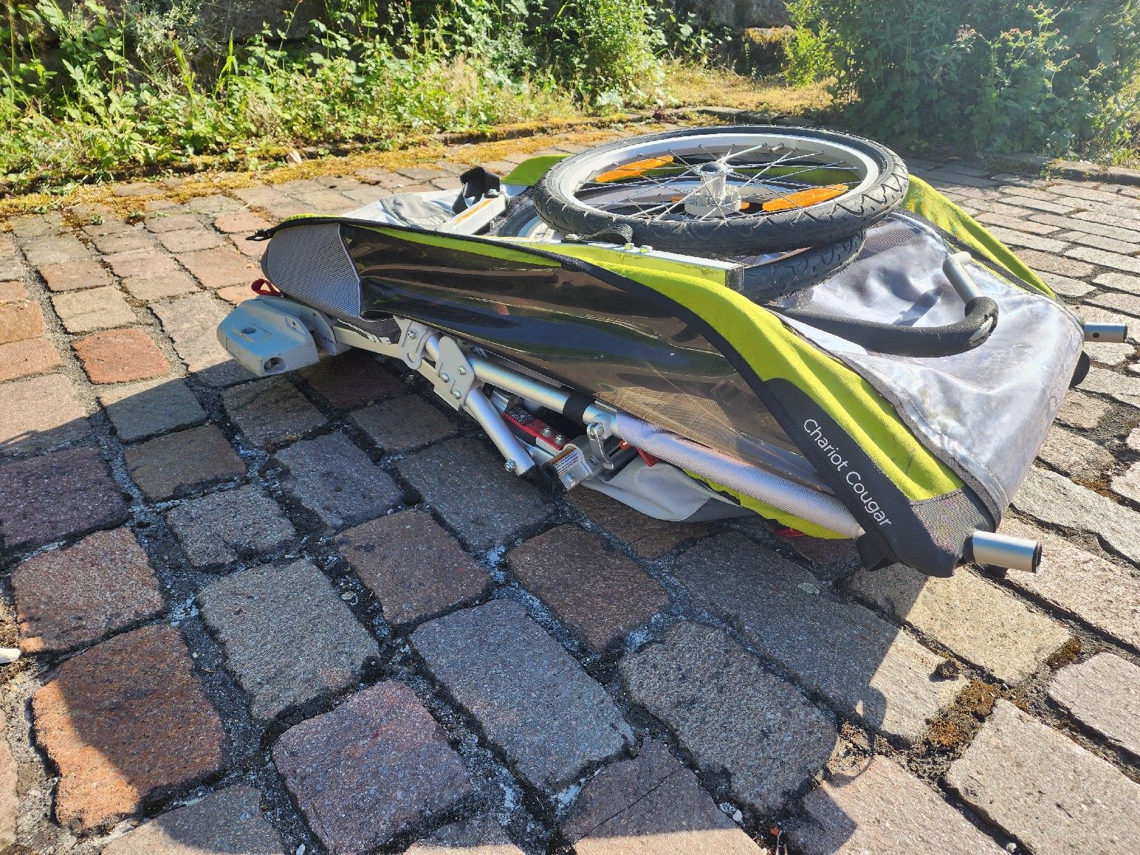 Thule Rimorchi: Thule Chariot Cougar 2 Kinderanhänger – Usato da Ehrendingen venduto da Ma1900 1
