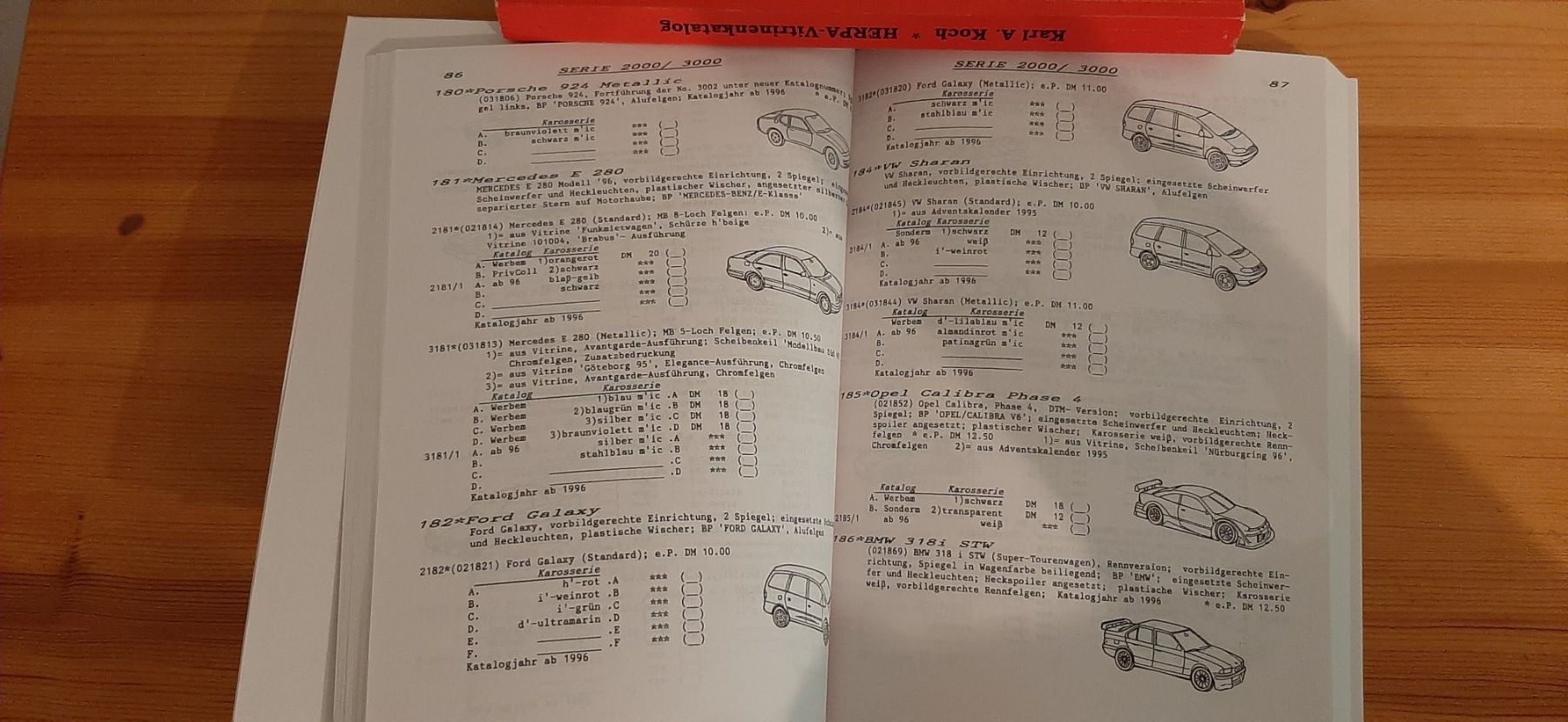 Herpa Modellini d'auto: Verkaufe 2 HERPA - Modellauto - Kataloge – Usato da Wiesendangen venduto da pau_56xn 8