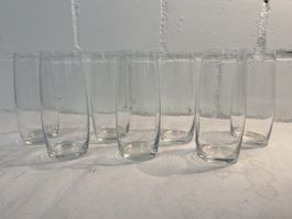 7er Set hochwertige Longdrinkgläser, neuwertig, perfekt!