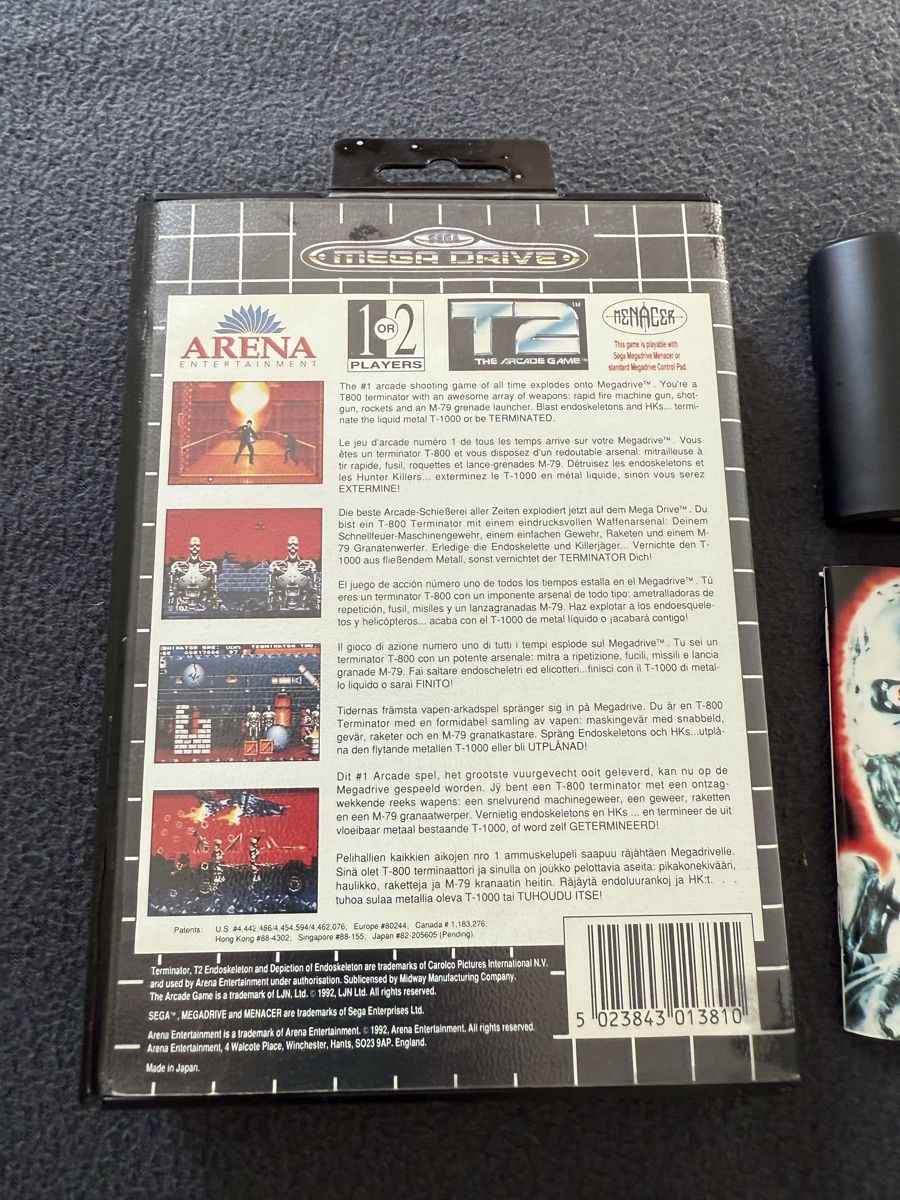 Sega Giochi: Terminator für Sega Mega Drive – Usato da Bäch SZ venduto da Retroandy 1
