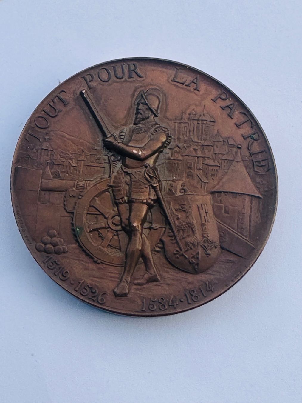 Medaglie: Schützenmedaille Genf 1887 – Usato da Kandergrund venduto da honey-art_and_more