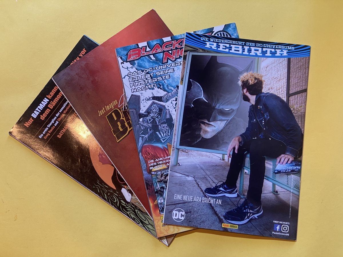 Comics: 4 Batman Comics Konvolut, u.a. Panini Comics – Gebraucht aus Zuerich von SonderArt-Wertgut 5
