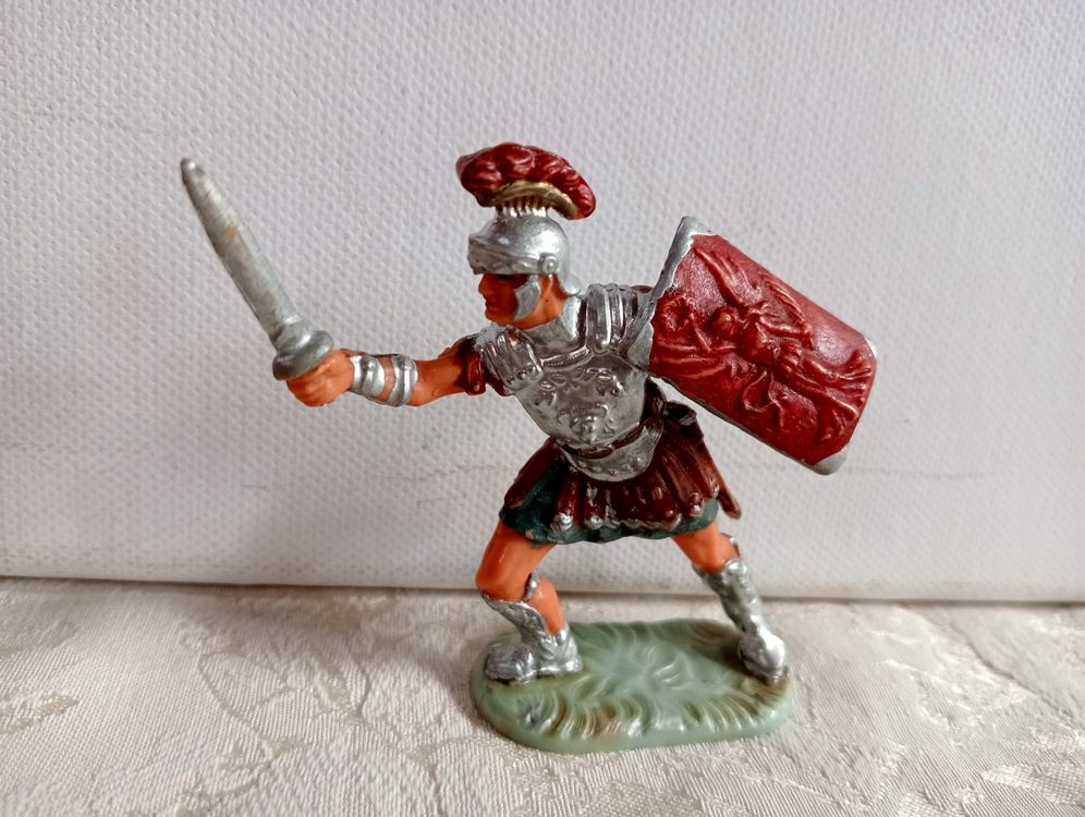 4 Elastolin Römer Ritter Soldaten Vintage Figuren SPQR (Gebraucht) in ...