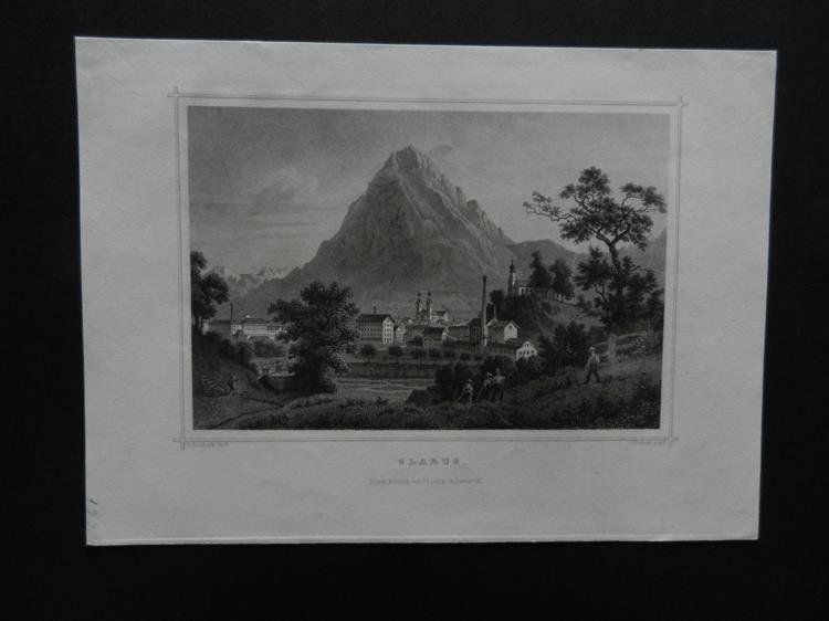 Gravures: Glarus – D'occasion à Risch par Rischli15