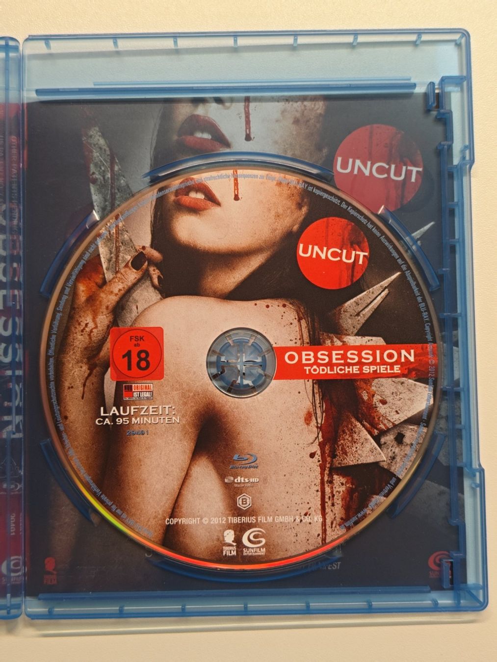 Tutti i DVDs: Obsession - Tödliche Spiele ( Uncut ) – Usato da Liestal venduto da Kratzilla 1
