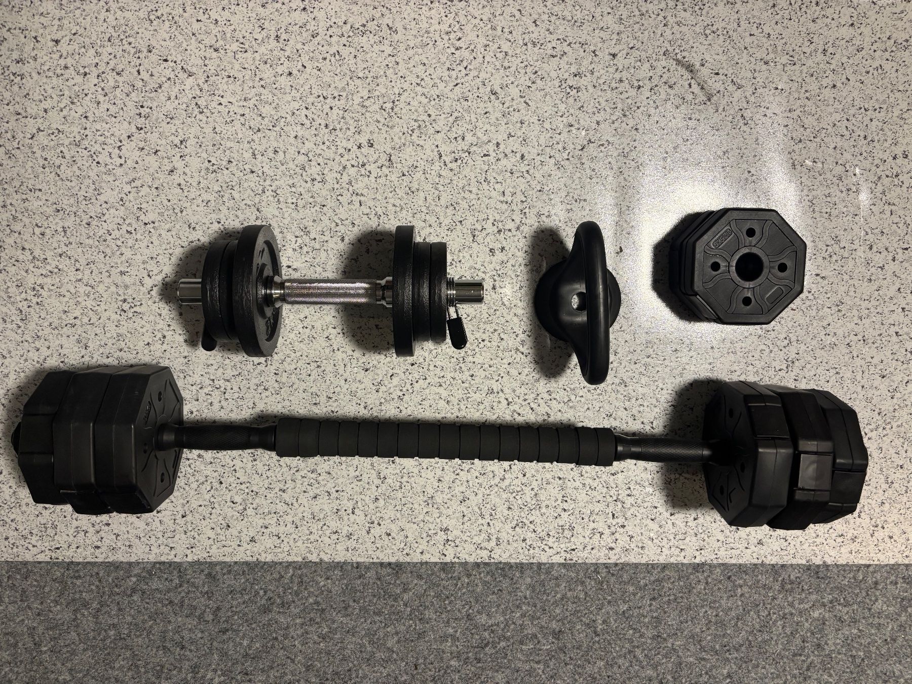 Manubri & Pesi: Hantel Set verstellbar mit Gewichten und Griff – Usato da Abtwil SG venduto da Rcr250