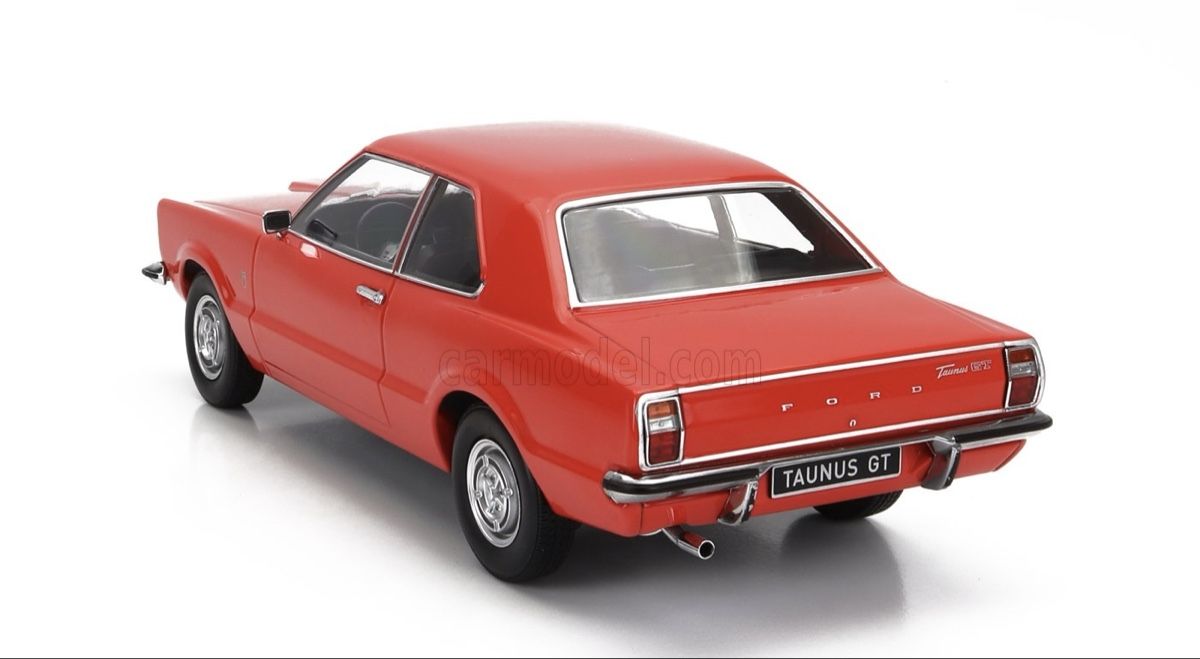 Ford Modellini d'auto: Ford Taunus GT rot  1:18 – Nuovo e nell'imballaggio originale da Basel venduto da Zomeg 2