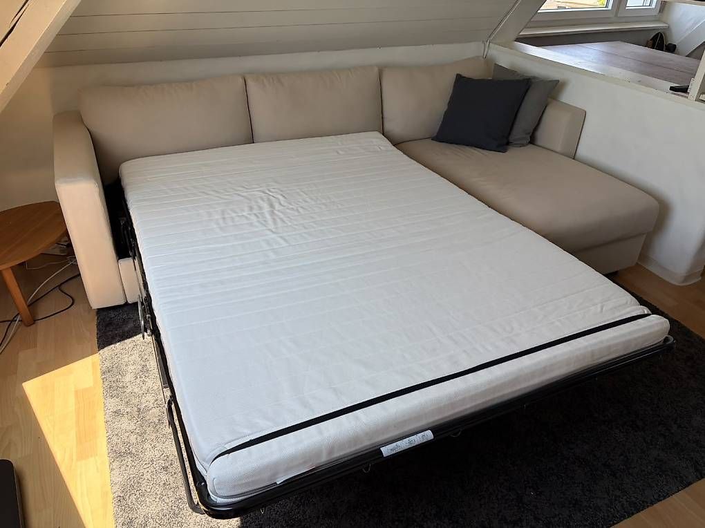 Sofas: Ikea Vimle  3er-Bettsofa mit Récamiere, Gunnared beige – Gebraucht aus Zürich von Naemizi 2