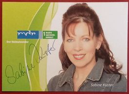 Sabine Küster Autogramm signiert Foto 10x15cm