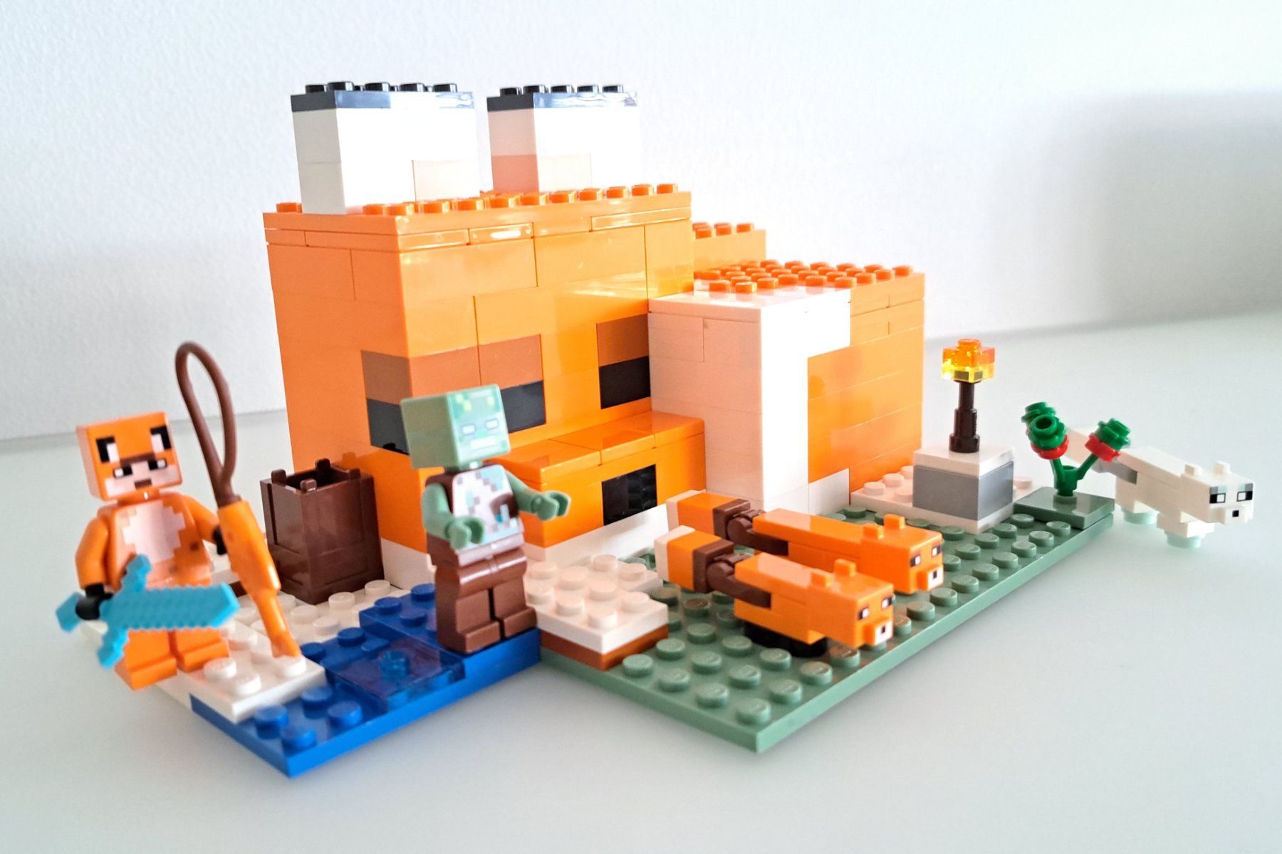 Lego Spielzeuge: LEGO 21178 MINECRAFT Die Fuchs-Lodge – Gebraucht aus Langendorf von thesi246 1