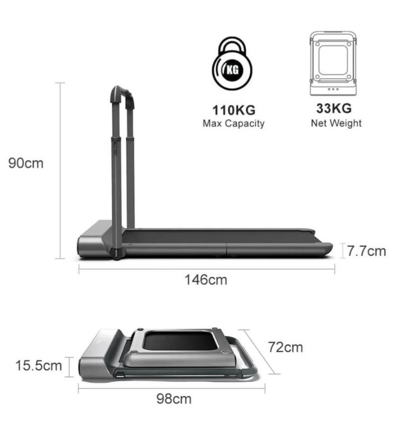 Kingsmith Hometrainer: Klappbares Laufband  – Usato da Hausen am Albis venduto da Fahei 3