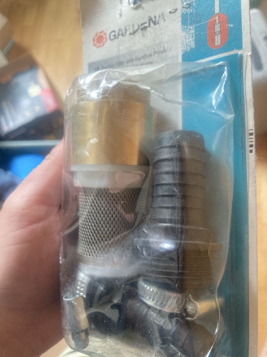 Gardena Sanitari: Gardena Saugfilter mit Rückflussstop, Neu & OVP – Nuovo e nell'imballaggio originale da Wenslingen venduto da Huskst 2