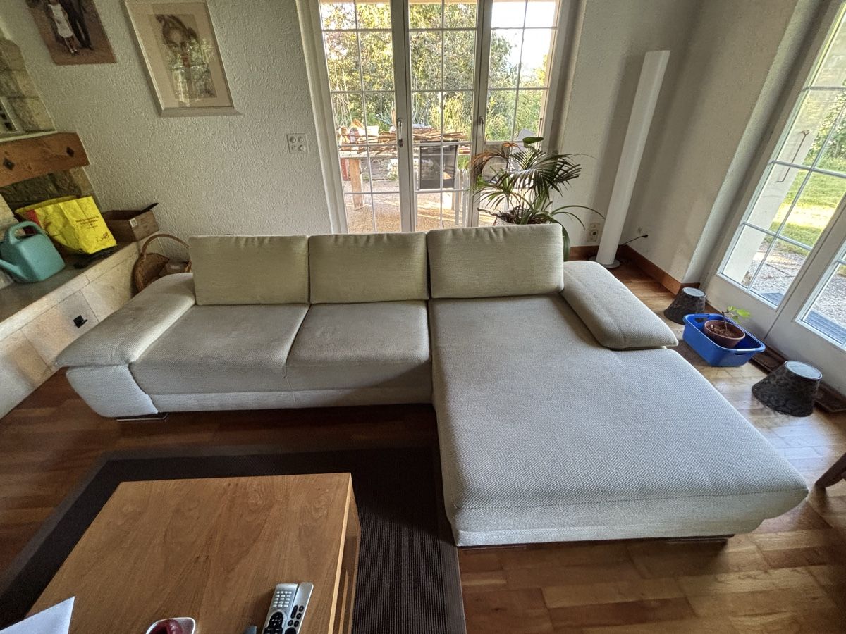 Sofas: Ecksofa Stoff – D'occasion à lyss par Pipi1 1