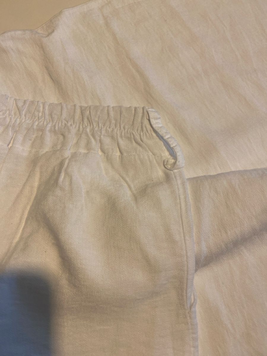 Pantaloni: Sommerhosen Weiss Gr. S – Usato da Jona venduto da sarasaftladen 1