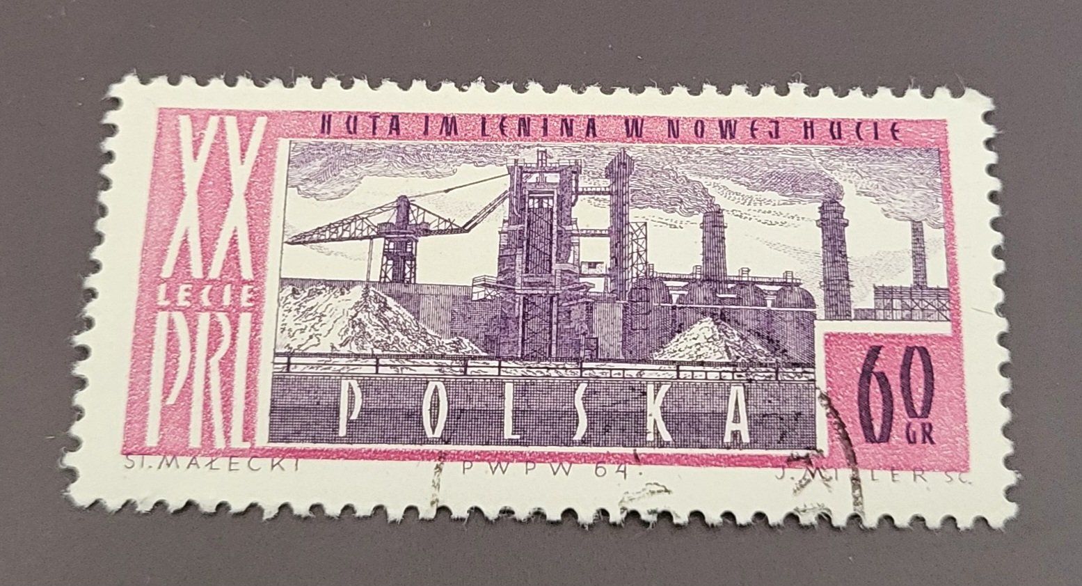 Tutti i francobolli: Polen 1964 briefmarke – Usato da St Gallen venduto da Stampsalshobby